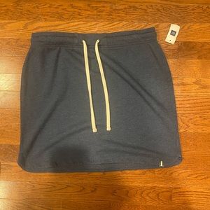 Navy Blue Gap Sweat Skirt